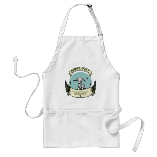 Giddy Goat Apron Standaard Schort (Voorkant)