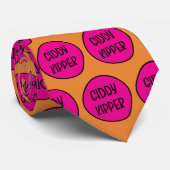 Giddy Kipper, Grappig Brits Gezegde Stropdas (Opgerold)