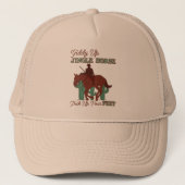 Giddy Up Jingle Horse Pak je voeten, cowboy Trucker Pet (Voorkant)