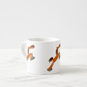 Giddyup, Horsey. Cartoon Paard Espresso Mok