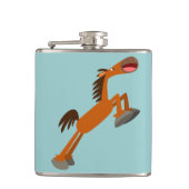 Giddyup, Horsey ! Flacon de hanche de cheval de de (Devant)