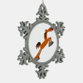 Giddyup, Horsey ! Ornement d'égout de cheval en de (Gauche)