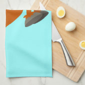 Giddyup, Horsey ! Serviette de cuisine pour Cheval (Quart Plié)