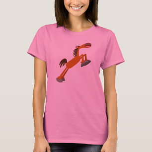 Giddyup, Horsey ! T-shirt femme Cheval Cartoon