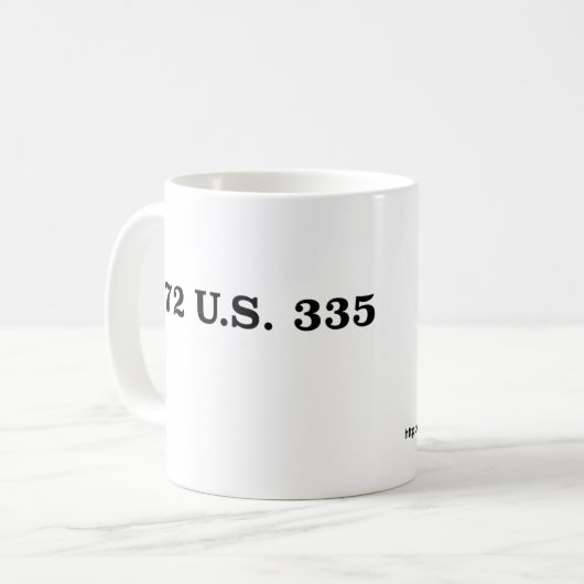 Gideon v. Wainwright citent la TASSE (Devant gauche)