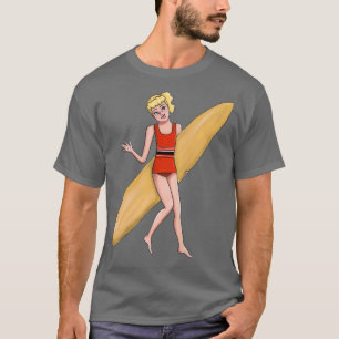 Gidget surft t-shirt