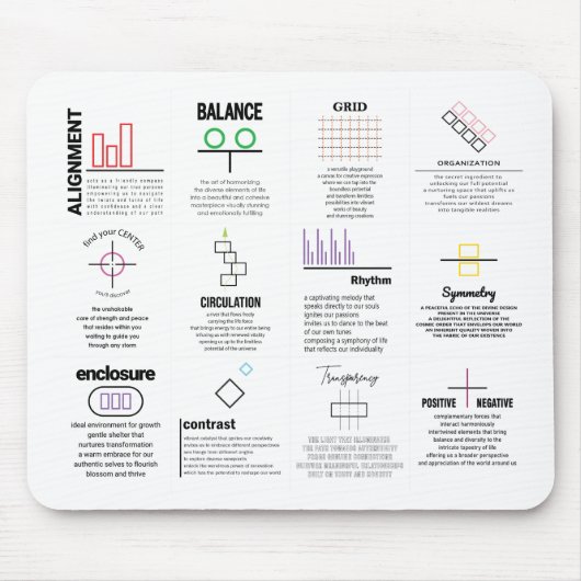 Gids voor de reis muismat (Voorkant)