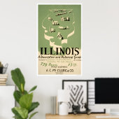 Gids voor Illinois 1940 WPA Poster (Thuiskantoor)