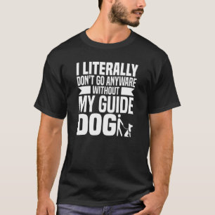 GidsHond - Blind Braille Visueel Beperkt Blind T-shirt