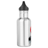 Gier op Oldtimer met Rode Zon Waterfles (Links)