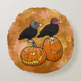 Gieren vieren Halloween! Rond Kussen