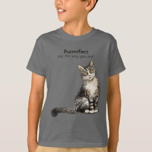 gierige kat T-shirt