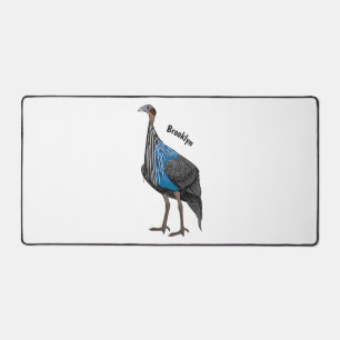 Gierparelhoen vogel cartoon illustratie bureaumat