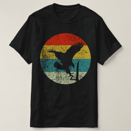 gierretro  silhouette 70s t-shirt (Design voorkant)