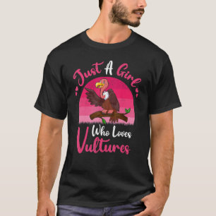  giervogel gewoon een meisje dat van Vultur houdt T-shirt