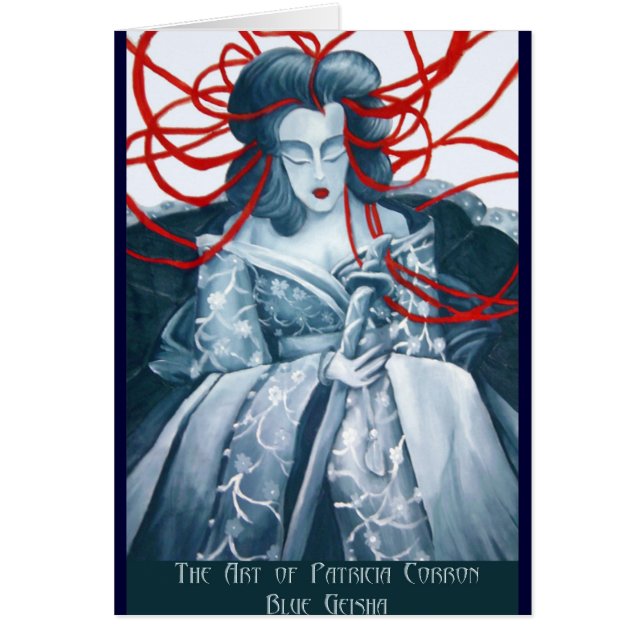 Giesha bleu (Devant)