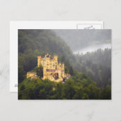 Giet in de bomen briefkaart (Voorkant / Achterkant)