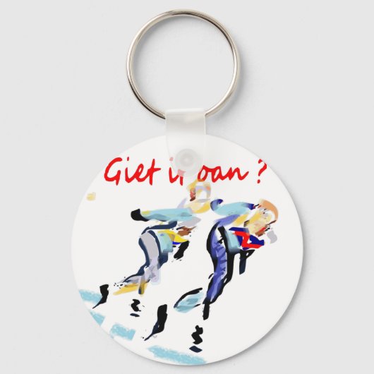 Giet it on ? sleutelhanger (Voorkant)