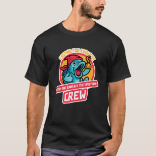Gieten voor vriendelijkheid vangen en omarmen het t-shirt