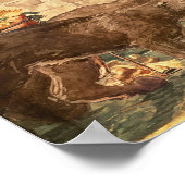 Gietgif in een Vase Poster (Hoek)