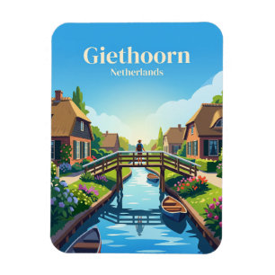 Giethoorn Nederland Magneet