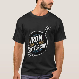 Gietijzeren Koekenpan IJzeren Boterbloem T-shirt