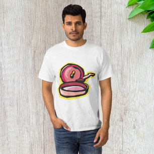 gietijzeren rooster Retro Koken Art T-shirt