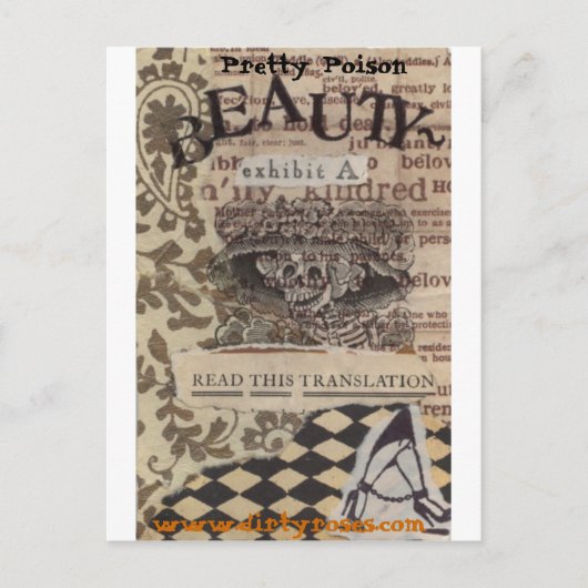  gif Beauty Briefkaart (Voorkant)