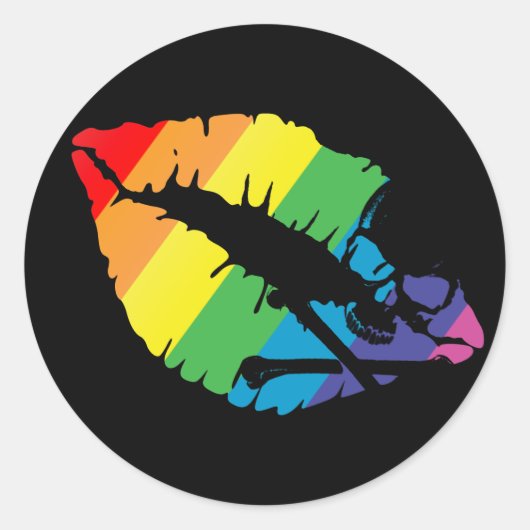 gif ronde sticker (Voorkant)