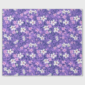 Gif tuin | Oleander roze en paars Cadeaupapier (Vlak)