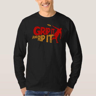 giffillak met golf voor schijfgolfer t-shirt