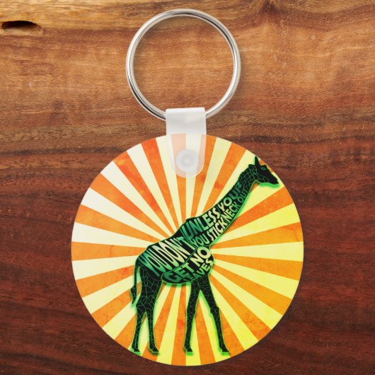 Gifi A Polite en Hardwerker Sleutelhanger (Achterkant)