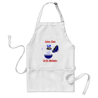 Gift Apron aan personaliseren voor de grillhouder Standaard Schort