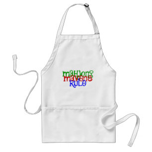 Gift Apron mahjong mavens regel spelers cadeaus te Standaard Schort