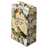 Gift Bag  Bird Klein Cadeauzakje (Achterkant Gekanteld)
