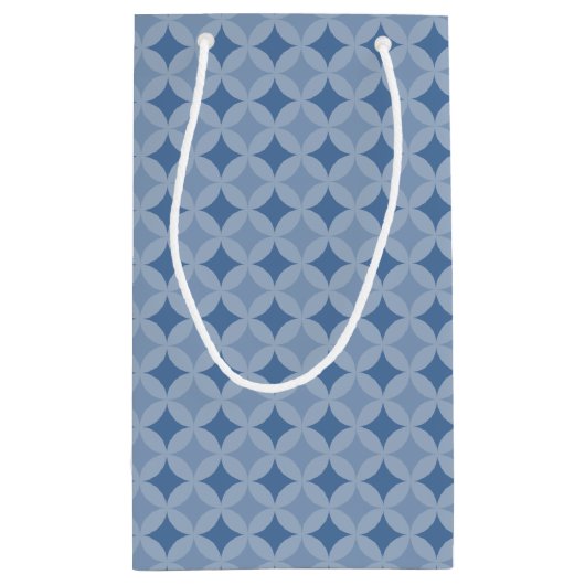 Gift Bag - Circles en diamanten Klein Cadeauzakje (Achterkant)