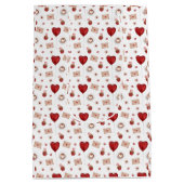 Gift Bag design Valentijn's Day Medium Cadeauzakje (Achterkant)