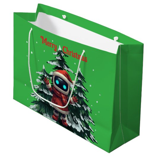 Gift Bag Groot Cadeauzakje (Voorkant Gekanteld)