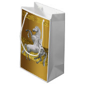 Gift Bag Horse Klein Cadeauzakje (Achterkant Gekanteld)