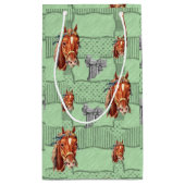 Gift Bag Horse Klein Cadeauzakje (Achterkant)