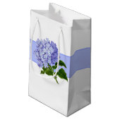 Gift Bag-Hydrangea Klein Cadeauzakje (Achterkant Gekanteld)