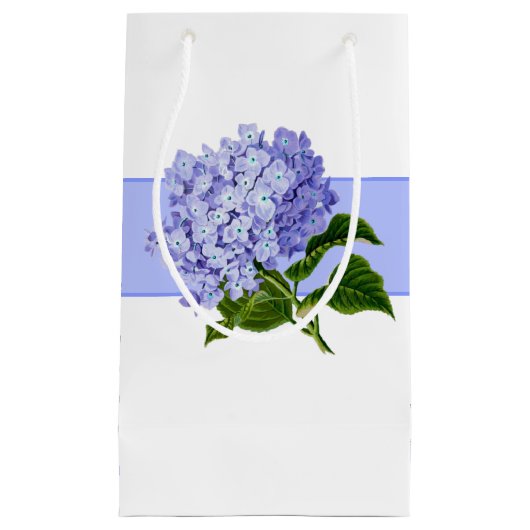 Gift Bag-Hydrangea Klein Cadeauzakje (Voorkant)