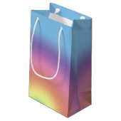 Gift Bag - Konijn met wortel Klein Cadeauzakje (Achterkant Gekanteld)