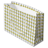 Gift Bag (LG) - Daffodil Blossom Groot Cadeauzakje (Achterkant Gekanteld)