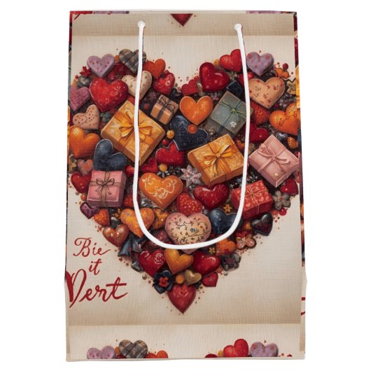 Gift Bag Medium Cadeauzakje (Achterkant)