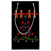 Gift Bag met kerstcadeau Klein Cadeauzakje (Achterkant)