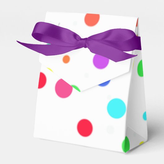 Gift Bag met Spots Bedankdoosjes (Voorkant Zijde)