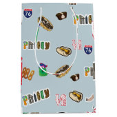 Gift Bag-Philly Sports Collectie Medium Cadeauzakje (Voorkant)