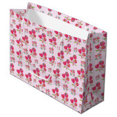 Gift Bag Pink Lollipop Groot Cadeauzakje (Voorkant Gekanteld)
