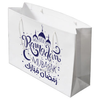 Gift Bag Ramadan Mubarak Groot Cadeauzakje